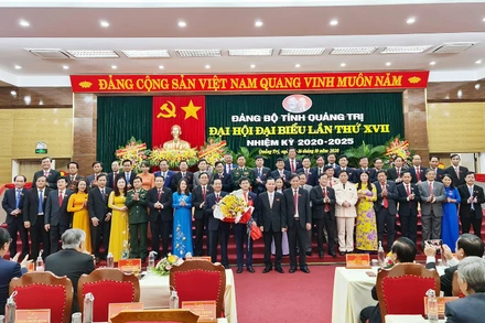 Ban Chấp hành Đảng bộ tỉnh Quảng Trị khóa 17, nhiệm kỳ 2020 - 2025.
