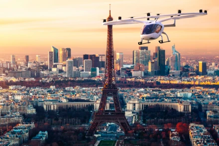 VoloCity được kỳ vọng là phương tiện mới phục vụ Olympic Games 2024. (Ảnh: connexionfrance)