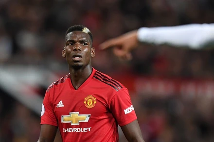 Paul Pogba là nỗi thất vọng lớn trong màu áo MU.
