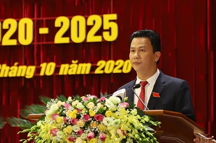 Bí thư Tỉnh ủy Hà Giang Đặng Quốc Khánh.