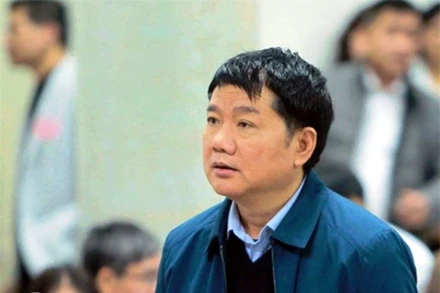 Bị can Đinh La Thăng.