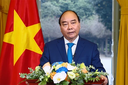 Chủ tịch nước Nguyễn Xuân Phúc. (Ảnh: VOV)