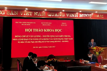 Quang cảnh hội thảo.