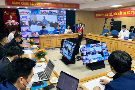 Toàn cảnh hội nghị.