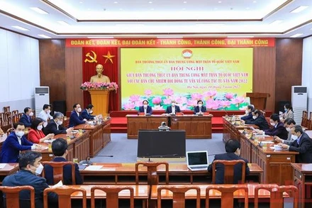 Quang cảnh hội nghị. (Ảnh: DIỆP VINH)