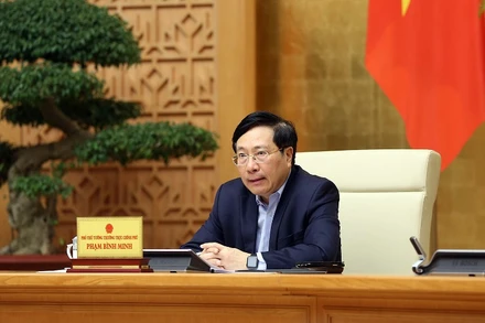 Phó Thủ tướng Thường trực Chính phủ Phạm Bình Minh. (Ảnh: Chinhphu.vn)