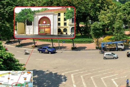 Vị trí ga C9 được Hà Nội đề xuất dịch chuyển khỏi vùng bảo vệ di tích hồ Hoàn Kiếm.