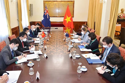Thúc đẩy quan hệ Đối tác chiến lược Việt Nam-Australia trên tất cả các trụ cột hợp tác