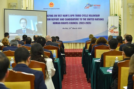 Quang cảnh sự kiện. (Ảnh: Bộ Ngoại giao)