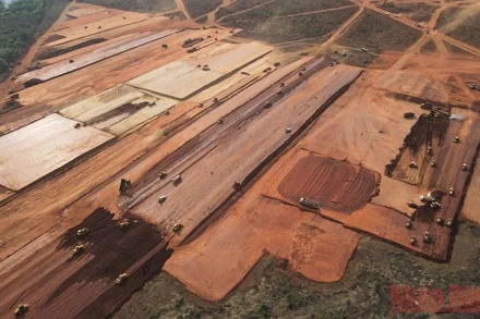 Nhộn nhịp thi công trên đại công trường sân bay Long Thành