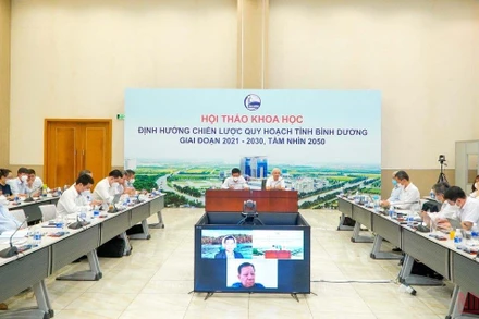 Hội thảo khoa học định hướng chiến lược quy hoạch tỉnh Bình Dương giai đoạn 2021-2030, tầm nhìn đến năm 2050.
