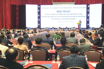 Quang cảnh hội thảo.