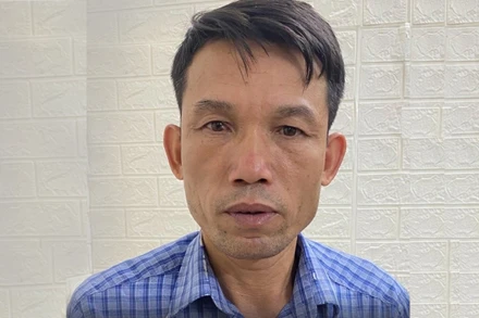 Đối tượng Nguyễn Thanh Sơn. ( Nguồn: Công an cung cấp)