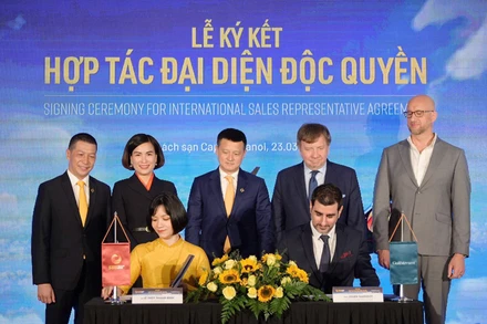 Lễ ký kết hợp tác đại diện độc quyền Sun Air và Gulfstream 