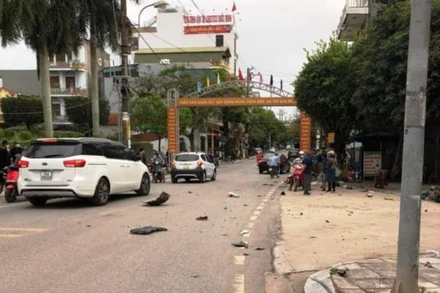 Hiện trường vụ tai nạn