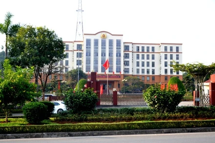 Trụ sở Công an tỉnh Lào Cai.