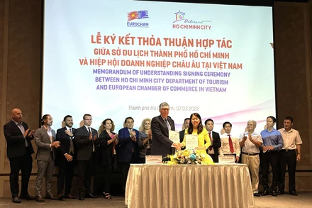 Sở Du lịch Thành phố Hồ Chí Minh và EuroCham ký kết hợp tác.