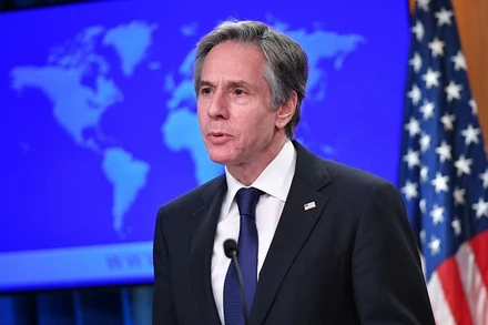 Ngoại trưởng Mỹ Antony Blinken. (Ảnh: Reuters)