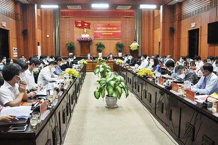 Quang cảnh hội thảo.