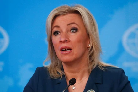 Người phát ngôn Bộ Ngoại giao Nga Maria Zakharova. (Ảnh: Reuters)