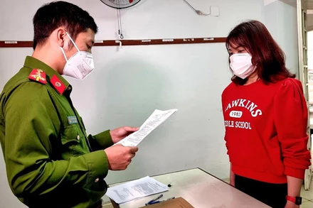 Đối tượng Nguyễn Thị Anh.