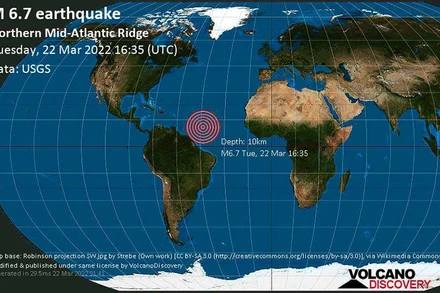 (Nguồn: volcanodiscovery.com/TTXVN)