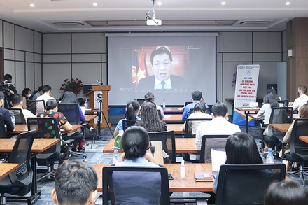 Quang cảnh Hội thảo. (Ảnh: Trung Kiên)