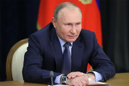 Tổng thống Nga Vladimir Putin. (Ảnh: Reuters)