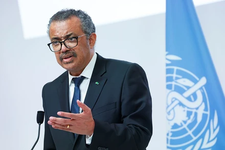 Tổng Giám đốc Tedros Adhanom Ghebreyesus. (Ảnh: Reuters)