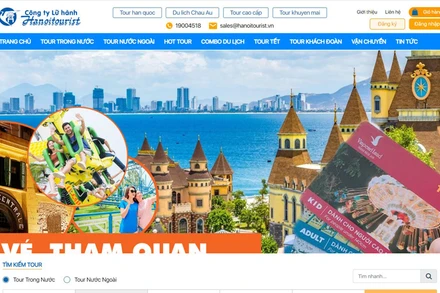 Hiện các doanh nghiệp lữ hành tại Hà Nội đã xây dựng nhiều sản phẩm du lịch hấp dẫn. (Ảnh chụp màn hình)