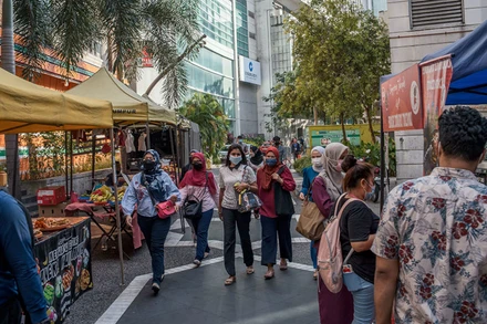 Một góc phố tại thủ đô Kuala Lumpur của Malaysia. (malaymail.com)