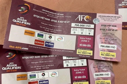 Vé bóng đá xem trận đấu của tuyển Việt Nam trên sân nhà Mỹ Đình không còn "cháy hàng" như trước.