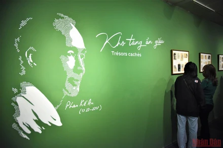 Cố họa sĩ Phan Kế An là một trong những cây đại thụ của nền hội họa Việt Nam. (Ảnh: Minh Duy)