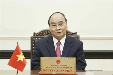 Chủ tịch nước Nguyễn Xuân Phúc. (Ảnh: TTXVN)