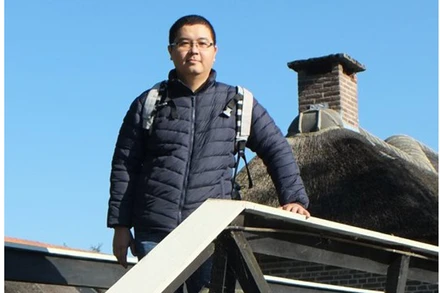 Nghiên cứu viên Lê Hoàng Đức, Viện Công nghệ sinh học, Viện Hàn lâm Khoa học và Công nghệ Việt Nam.