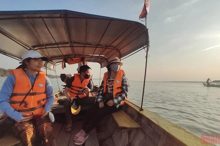 Việc hủy bỏ một số yêu cầu về xét nghiệm Covid-19 được kỳ vọng thu hút thêm du khách quốc tế đến Campuchia (Ảnh: Nguyễn Hiệp) 