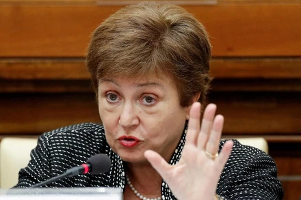 Giám đốc điều hành IMF, bà Kristalina Georgieva. (Ảnh: REUTERS)