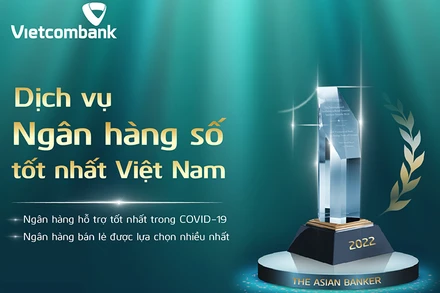3 giải thưởng lớn của tạp chí The Asian Banker.