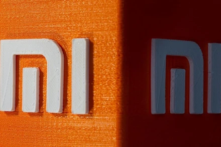 Logo in 3D của hãng Xiaomi. (Ảnh: REUTERS)