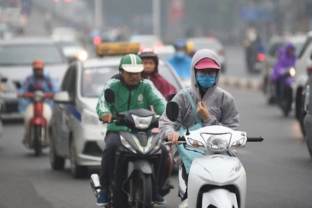 Khu vực Hà Nội từ đêm 26-27/3 có mưa rào và dông, trời chuyển rét. (Ảnh minh họa)