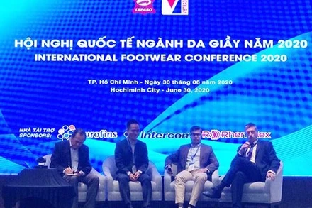Quang cảnh Hội nghị quốc tế ngành da giày năm 2020