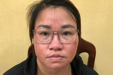 Đối tượng giả làm bác sĩ Trần Thị Thanh Hồng. (Ảnh: BVCC)