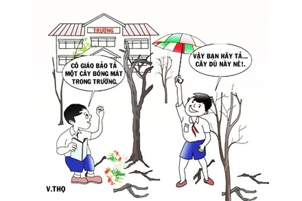 Tranh của họa sĩ: VĂN THỌ