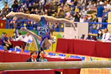 Những màn biểu diễn thể dục dụng cụ xuất sắc ở SEA Games 31