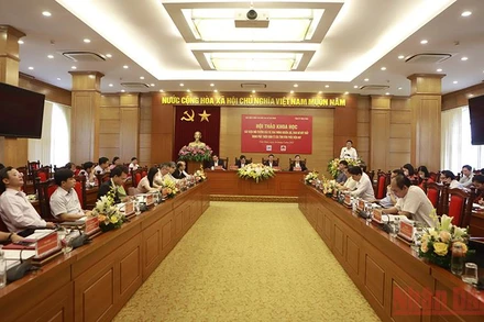 Toàn cảnh hội thảo.