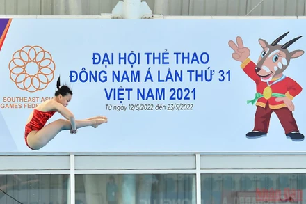 Vận động viên Ngô Phương Mai mang về tấm huy chương đầu tiên cho Đoàn Thể thao Việt Nam.