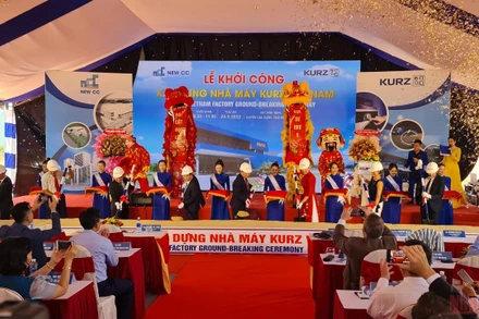 Khởi công dự án đầu tiên trong Khu công nghiệp Becamex VSIP Bình Định.