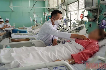 Bệnh nhân P đã được xuất viện vào ngày 5/5. (Ảnh Bệnh viện cung cấp)