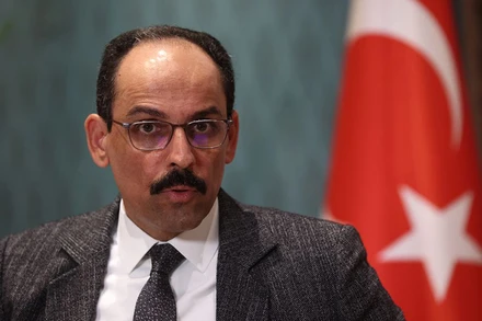 Ông Ibrahim Kalin - cố vấn chính sách đối ngoại của Tổng thống Recep Tayyip Erdogan. (Ảnh: Reuters)