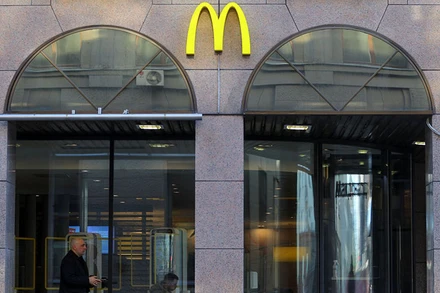 Một cửa hàng McDonald's tại Moscow, Nga, ngày 9/3. (Ảnh: Reuters)